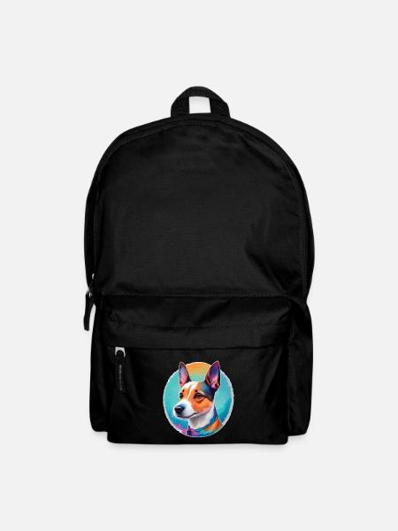 Jack Russel Hund Lieblingshund & treuer Begleiter - Rucksack - Schwarz