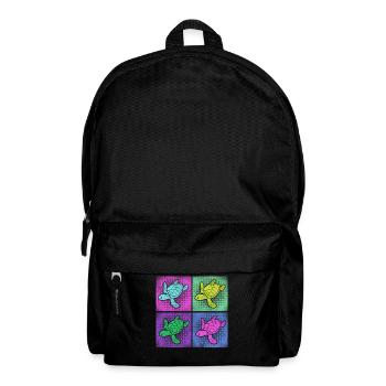 Sea Turtle Tortoise Retro Vintage - Sac à dos - noir - Devant