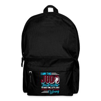 Judo I Am The Judo Instructor - Backpack - black - Front