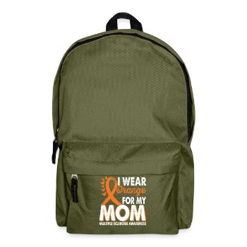 Wear orange for Month of Consciousness - Backpack - olive green - Front