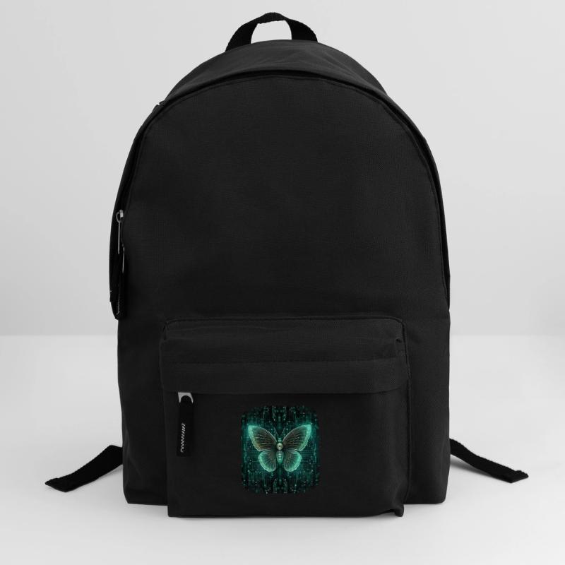 Programmierung PC Programm Code Schmetterling Rucksack