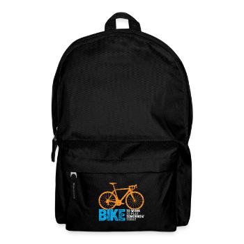 MTB Mountainbike Retro Mountainbike - Rucksack - Schwarz - Vorne