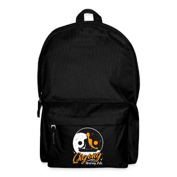Arts de guérison Qigong Yin Yang Tai Chi Méditation - Sac à dos - noir - Devant