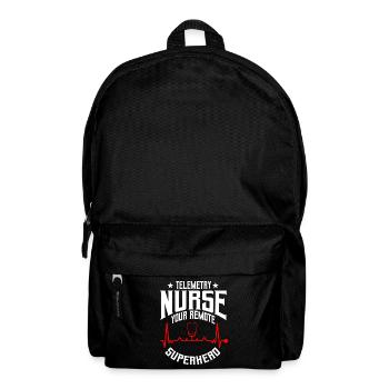 Lustiger Telemetrie Krankenschwestern Spruch - Rucksack - Schwarz - Vorne