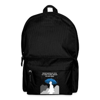 Asymptomatische Hitze mit einem milden Verlauf Ich - Rucksack - Schwarz - Vorne