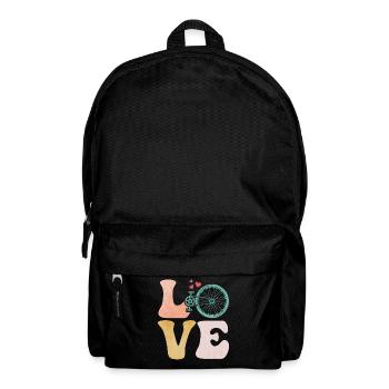 Fahrradfahren Biker - Rucksack - Schwarz - Vorne
