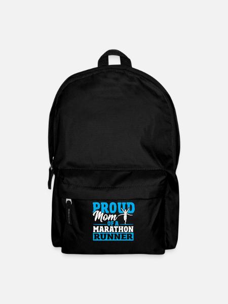 Fière maman d’un marathonien - Sac à dos - noir