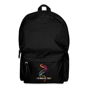 Tatortuntersuchung und Gerichtsmediziner - Rucksack - Schwarz - Vorne