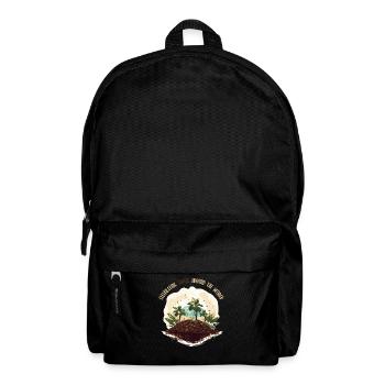 Welttag des Kaffees - Rucksack - Schwarz - Vorne