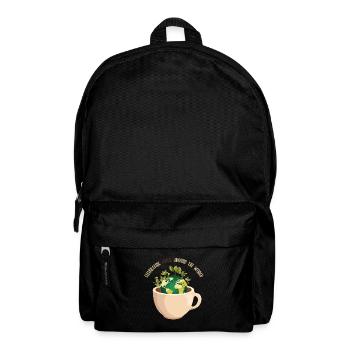 Welttag des Kaffees - Rucksack - Schwarz - Vorne