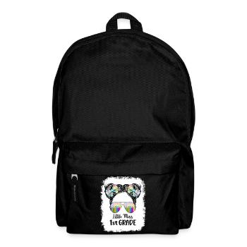 Hello 1st Grade Back To School First Day - Backpack - black - Front