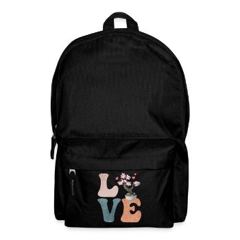 Bonsai Japanische Pflanze - Rucksack - Schwarz - Vorne