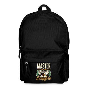 Masters of the campfire Camping Camper - Backpack - black - Front