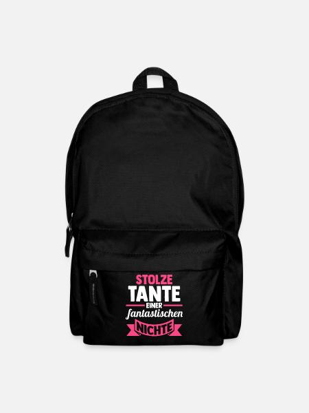 Patentante Nichte Tante - Rucksack - Schwarz