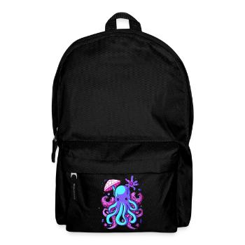 Octo Jelly Oktopus Meerestier - Rucksack - Schwarz - Vorne