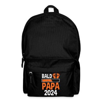 Werdender Papa 2029 - Rucksack - Schwarz - Vorne