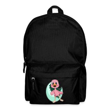 Flamingo Ei - Rucksack - Schwarz - Vorne