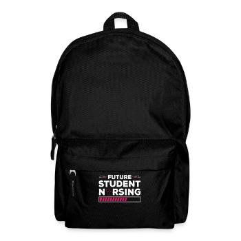 Futur étudiant en école d’infirmières - Sac à dos - noir - Devant