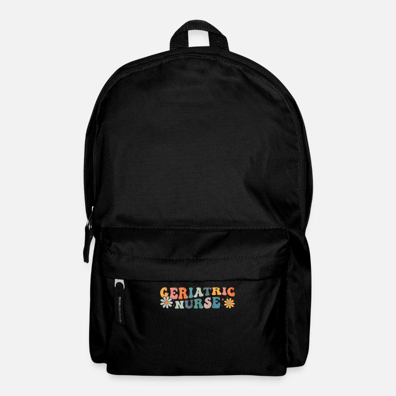 Groovy Altenpflegerin Krankenpflege - Rucksack - Schwarz
