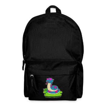 Lunettes serpent - Sac à dos - noir - Devant