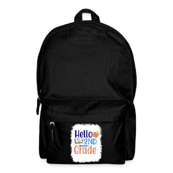 Zweite Klasse Rainbow Girls Jungen Lehrerteam 2. - Rucksack - Schwarz - Vorne