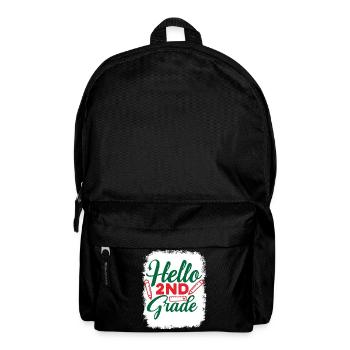 Zweite Klasse Rainbow Girls Jungen Lehrerteam 2. - Rucksack - Schwarz - Vorne