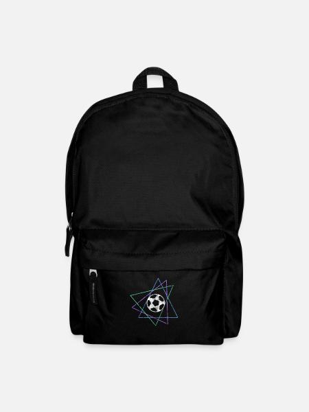 Fußball - Rucksack - Schwarz