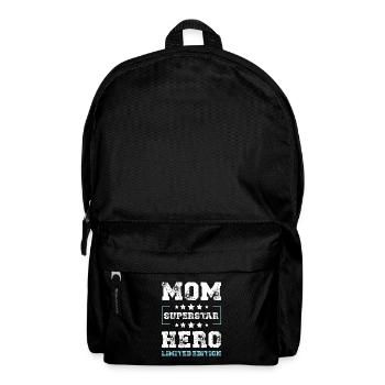 Maman Maman en édition limitée disant maman - Sac à dos - noir - Devant
