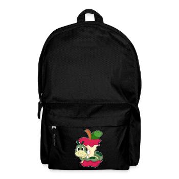 Pomme chenille - Sac à dos - noir - Devant