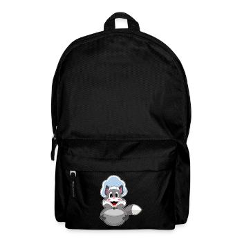 Katze Koch Kochtopf Kochen - Rucksack - Schwarz - Vorne