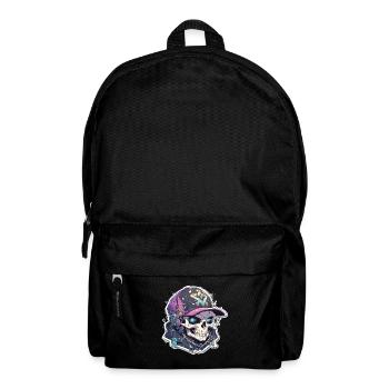 Totenkopf - Rucksack - Schwarz - Vorne