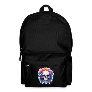 Totenkopf - Rucksack - Schwarz - Vorne