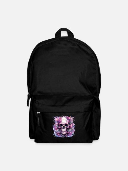 Totenkopf - Rucksack - Schwarz