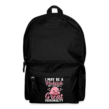 I can be a blobfish owner Blobfishes - Backpack - black - Front
