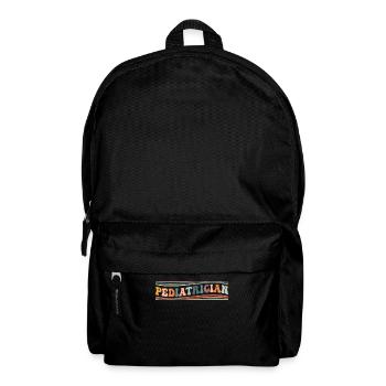 Groovy Kinderarzt Kinderheilkunde Pädiatrie PICU - Rucksack - Schwarz - Vorne