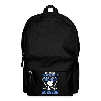 Erfahrener Plastischer Chirurg Chirurgischer - Rucksack - Schwarz - Vorne