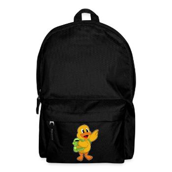 Ente Schüler Rucksack Schule - Rucksack - Schwarz - Vorne