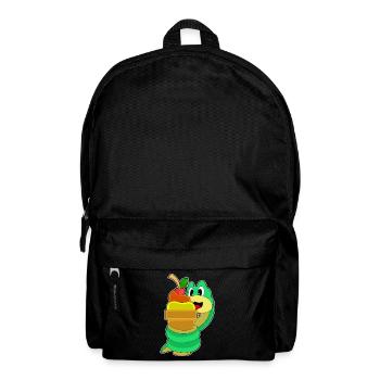 Crème glacée gaufre serpent - Sac à dos - noir - Devant
