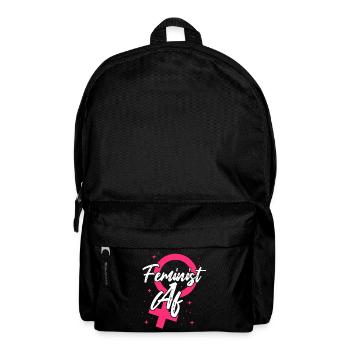 Feminist Feminist Af - Rucksack - Schwarz - Vorne