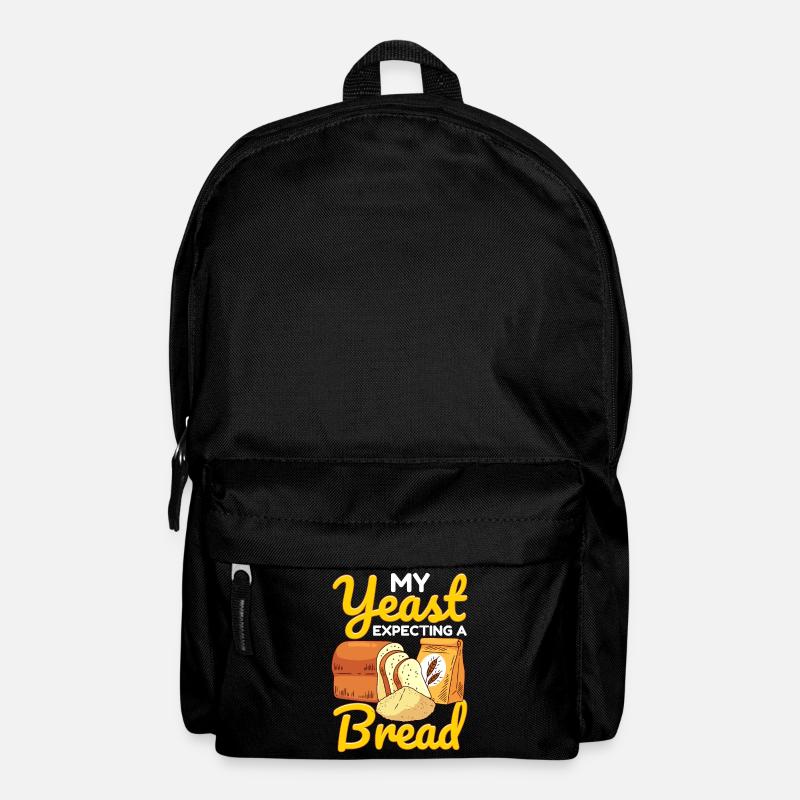 Lustiger Brotbacken-Bäcker - Rucksack - Schwarz