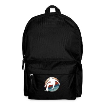 Skating Retro - Rucksack - Schwarz - Vorne