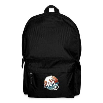 Mountain Bike Retro - Backpack - black - Front