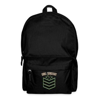 Barbecue Grill Sergeant Grilling Officer - Backpack - black - Front