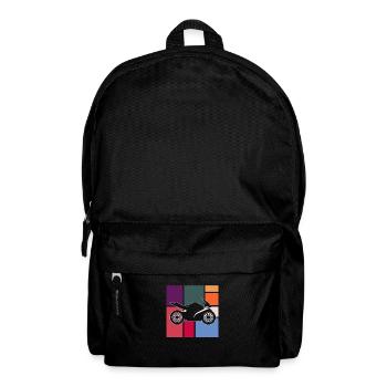 Motorcycle - Backpack - black - Front