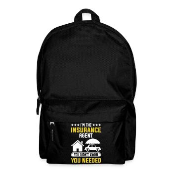 Courtier bizarre - Sac à dos - noir - Devant