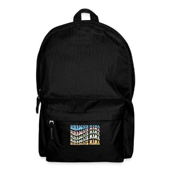 Surrogacy Surrogate Mama Retro IVF Mom Pregnancy - Rucksack - Schwarz - Vorne
