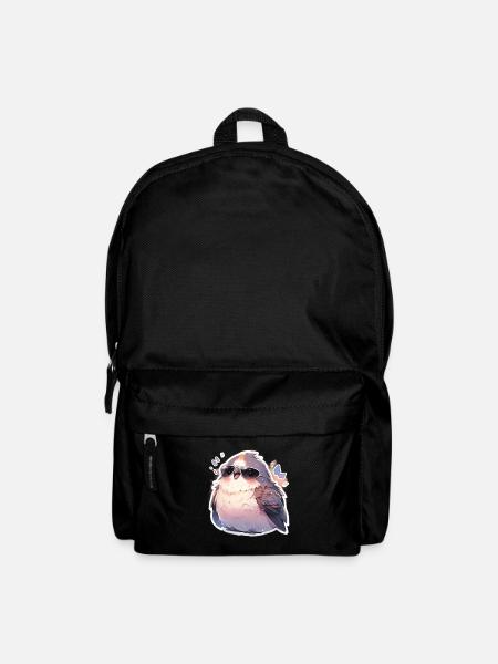 Vogel Vögel Lustige Tiere Waldbewohner Tier - Rucksack - Schwarz