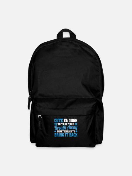 Cute Enough To Take Your Breath Away Arzt Ärztin - Rucksack - Schwarz