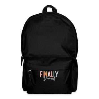 Happy Divorce Party Finally - Rucksack - Schwarz - Vorne