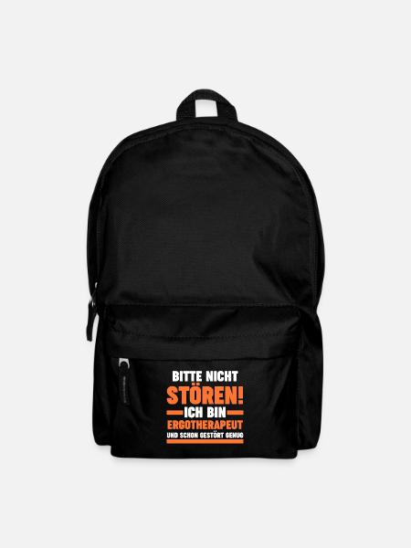 Ergotherapie Ergotherapeut - Rucksack - Schwarz